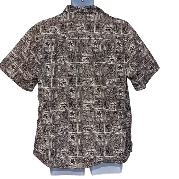 Vintage Retro Favant Hawaiian Shirt Mens XL Floral Aloha Vacation Surfboard Tiki - Picture 6 of 10